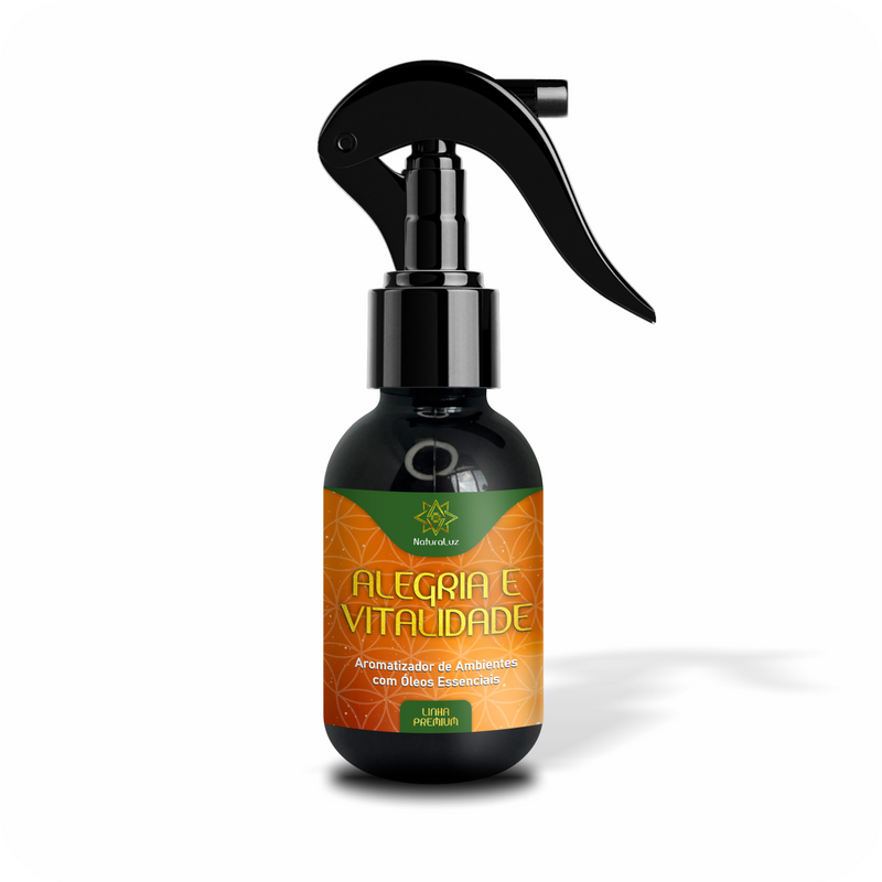 Aromatizador de Ambiente Natural - Alegria e Vitalidade - 110ml
