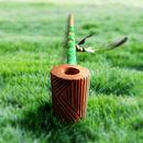 Cachimbo de Madeira c/ Haste Reta - Verde