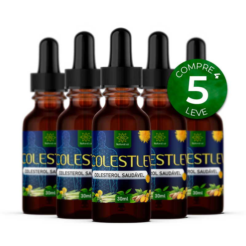 COMPRE 4 E LEVE 5 - COLESTLEV - Colesterol Saudável Naturalmente