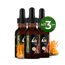 Kit 3 Und. Cordyceps Extrato Cogumelo - Energia, Força e Performance Física e Mental