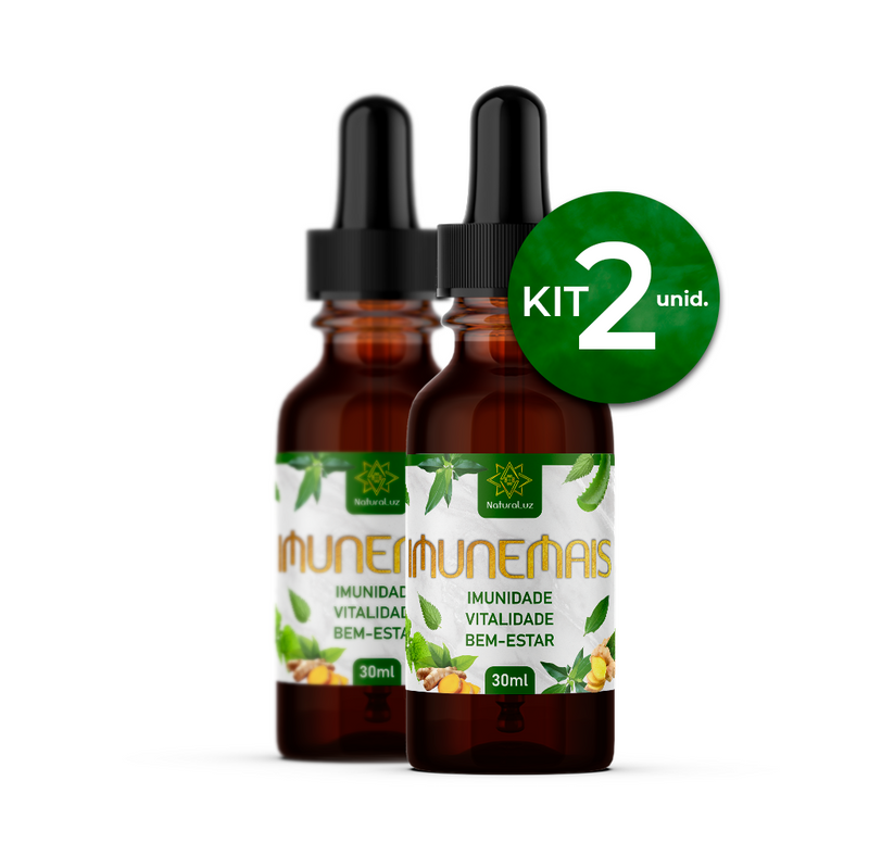 IMUNEMAIS - Imunidade e Bem Estar - KIT 2 Und. (Dura 40 Dias)