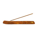 Porta Incenso de Madeira Horizontal Clássico - NaturaLuz