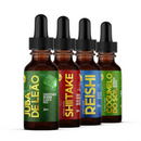 Kit 04 Cogumelos (Juba de Leão, Reishi, Shiitake e Cogumelo do Sol) - 20% OFF