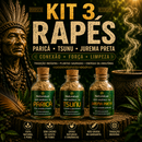 KIT 3 Rapés - Força da Mata (Tsunu, Jurema Preta, Paricá)