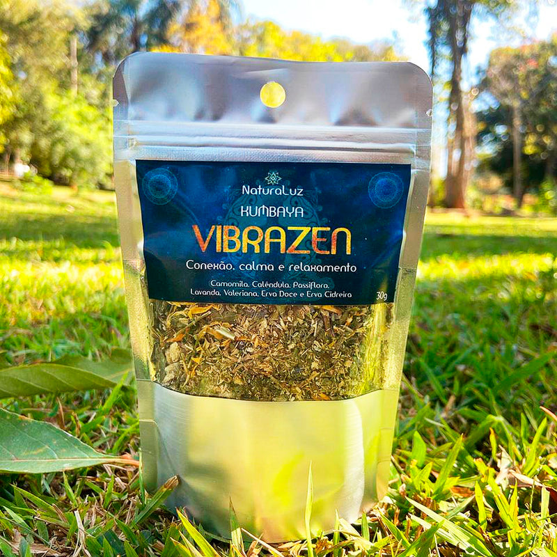 Kumbaya VibraZen - 100% Natural de Ervas e Flores - 30g