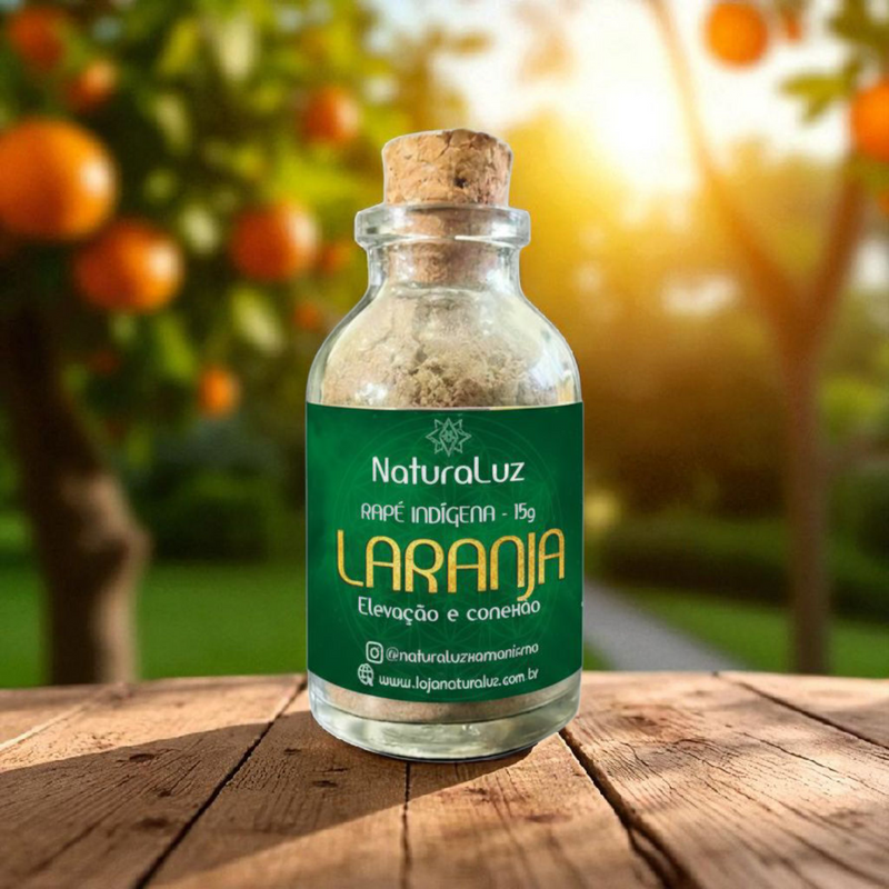 Rapé Laranja - Medicina Indígena do Acre