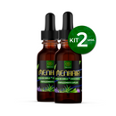MENHAIR - Anti-queda Natural, Crescimento Cabelo e Barba - KIT 02 Und. (Dura 40 Dias)