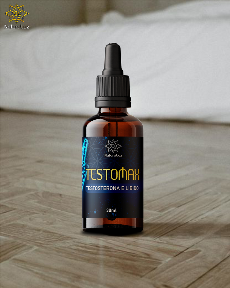 TESTOMAX - Aumento Testosterona e Performance - Extrato Natural de Plantas