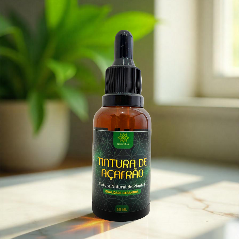 Tintura de Açafrão (Cúrcuma) - 30ml