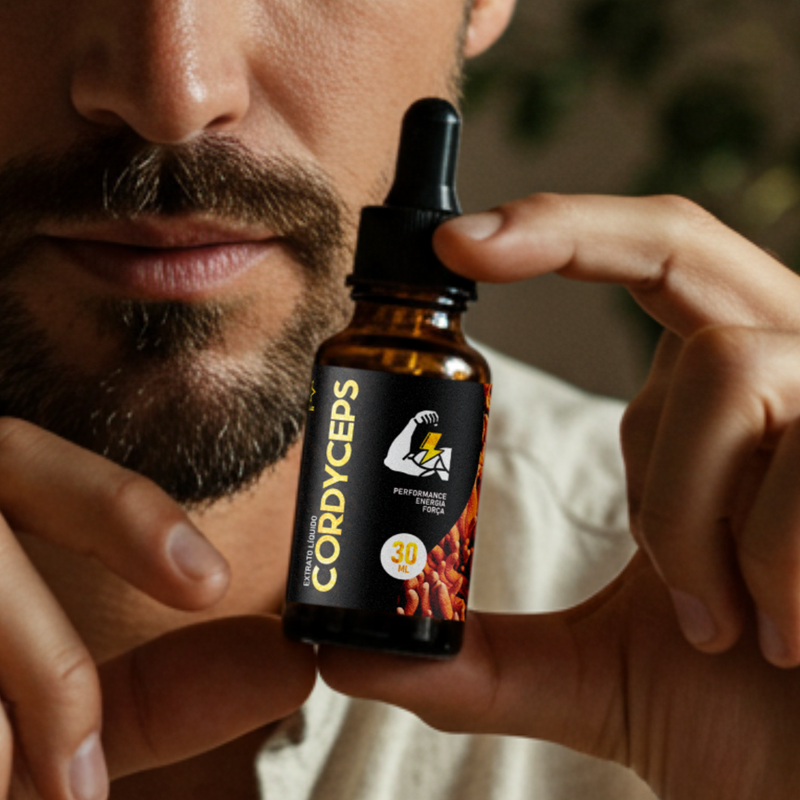 Cordyceps Extrato Cogumelo - Energia, Força e Performance Física e Mental