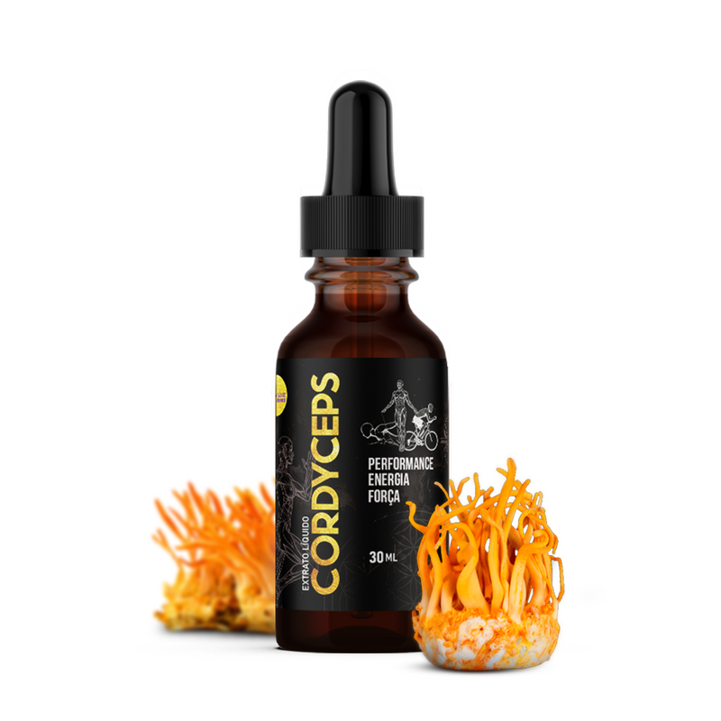 Cordyceps Extrato Cogumelo - Energia, Força e Performance Física e Mental