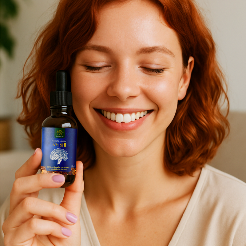 Compre 4 e Leve 5 - REISHI - Extrato Cogumelo Funcional