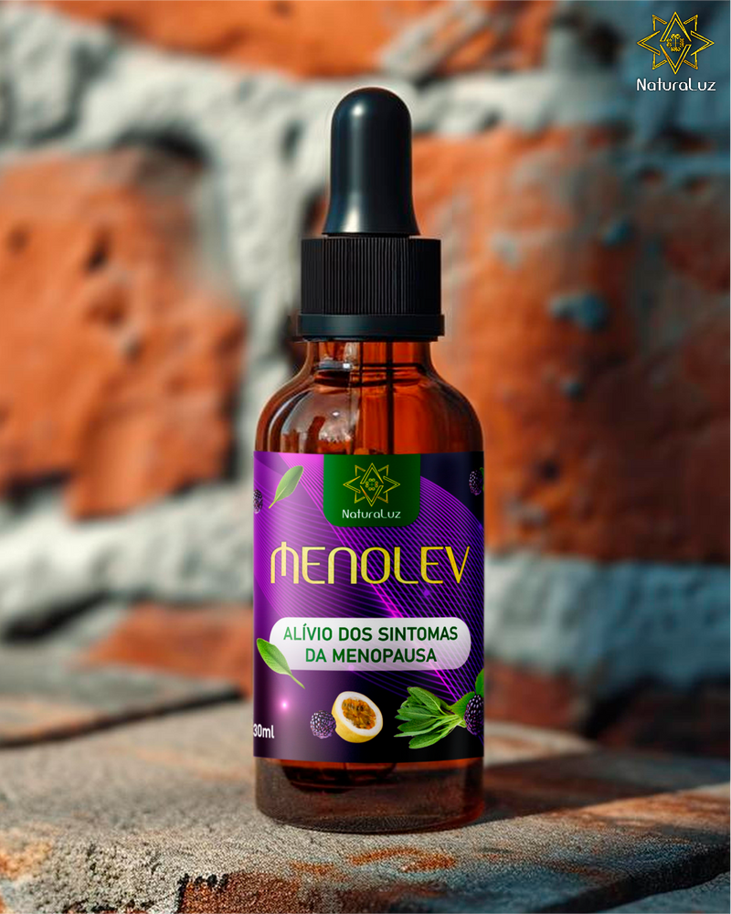 MENOLEV - Alivio da MenoPausa - Extrato Natural de Plantas